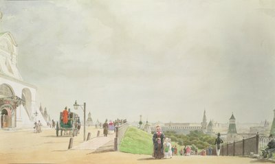 Il Cremlino, Mosca, 1839 da Johann Philipp Eduard Gartner